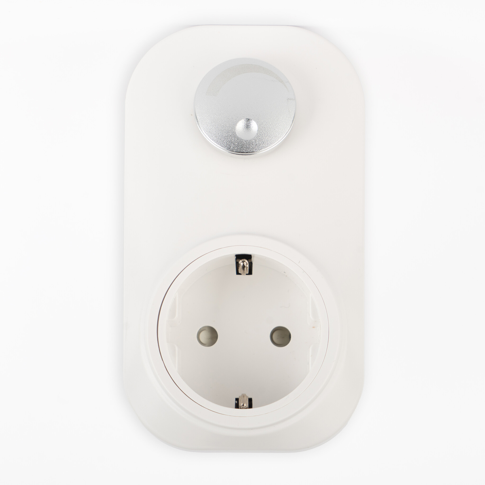 Legrand draaibare verdeelstekker 2-voudig schuko USB wit-grijs 16A
