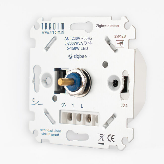2501ZB Zigbee Muurdimmer | 5-150W