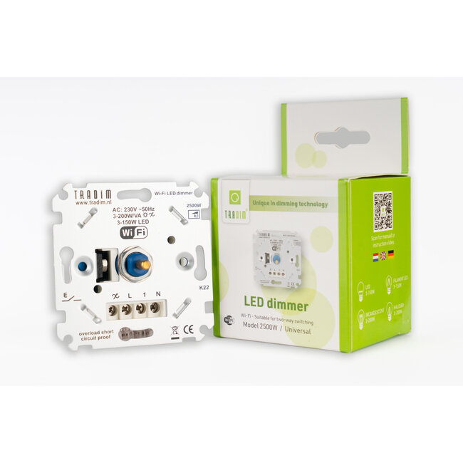 2500W WiFi Unterputz dimmer