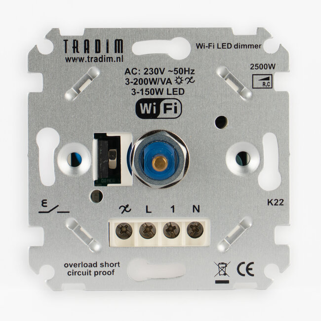 2500W WiFi Muurdimmer | 3-150W