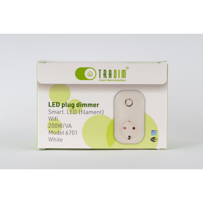 6701 WiFi LED Stecker Dimmer Schutzkontakt (Niederlande)