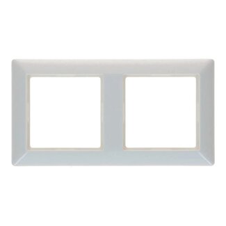 Jung Jung AS500 2-gang cover frame alpine white