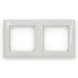 Busch Jaeger Cadre de couverture Busch-Jaeger Busch-balance SI double blanc pur