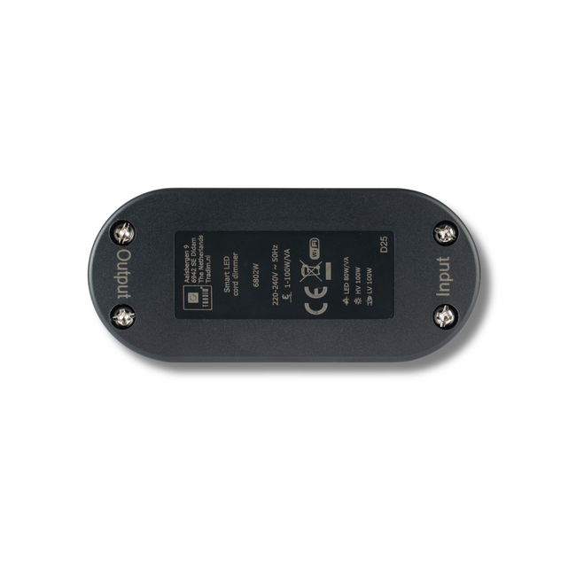 Tradim 6802W Smart led Schnurdimmer WiFi schwarz | 1-100W