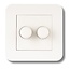 2600 LED Duo Muurdimmer Instapmodel | 2x 3-100W