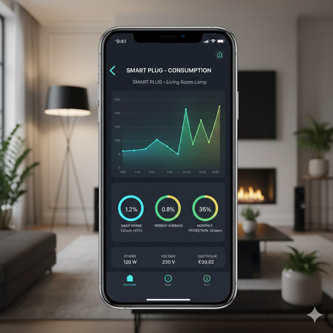 Tradim 6705 Zigbee stekkerdimmer met energiemeter – slimme dimmer en energie-inzicht in één