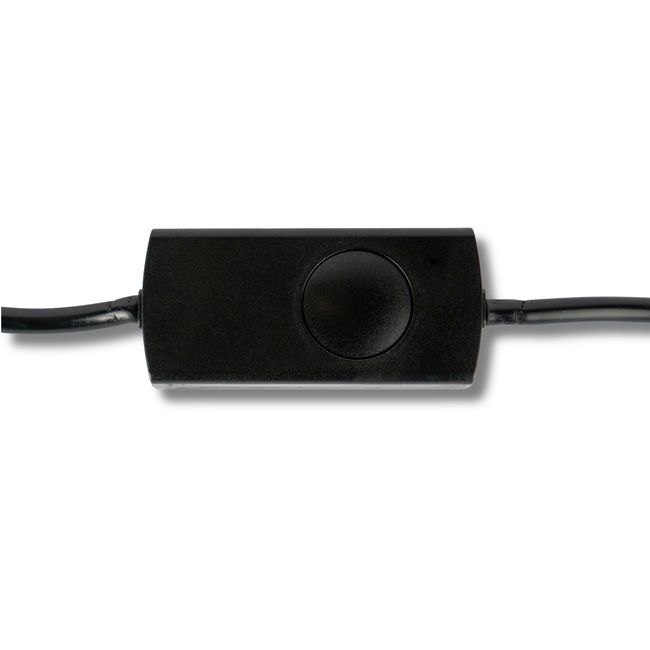 64202 LED-Schnurdimmer inkl. Schnur Schwarz