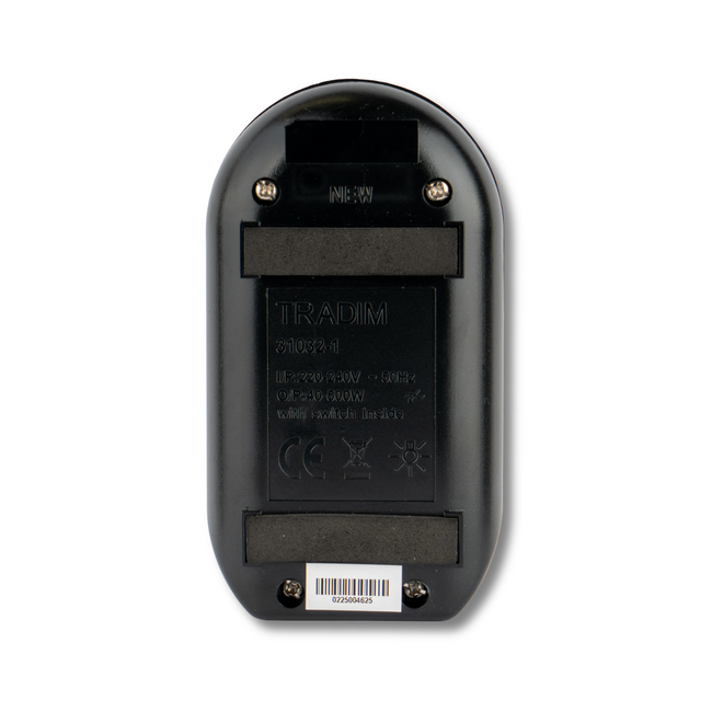 31032-1 floor dimmer with switch 40-500 Watt black