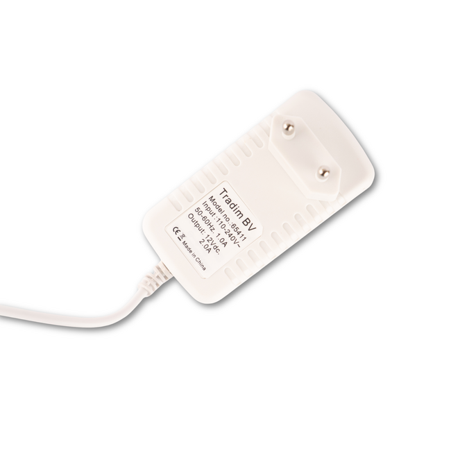 65411 - 12V DC cord dimmer with power supply 24W White