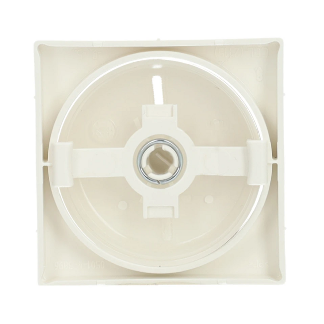 Dimmer knob including insert for Busch-Jaeger Balance SI faceplate – Suitable for all our wall dimmers – Pure white