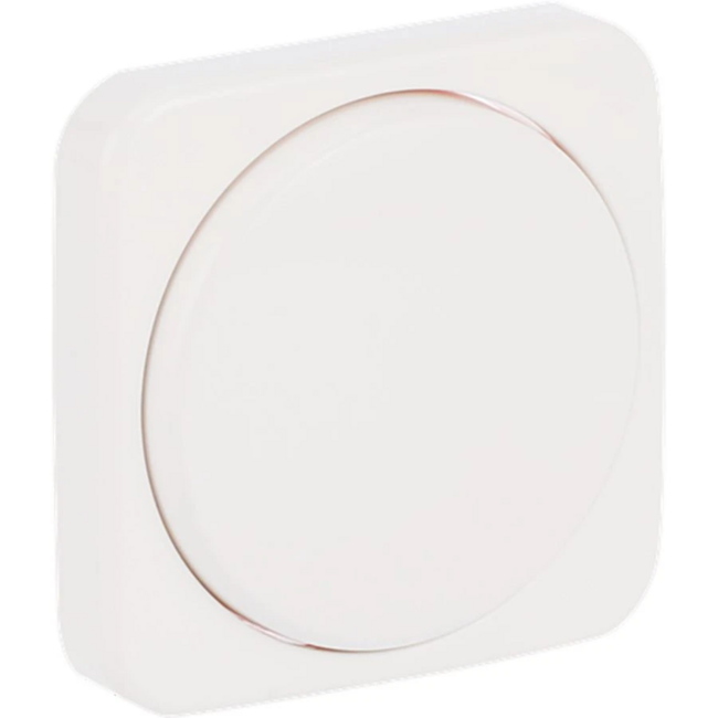 Dimmer knob including insert for Busch-Jaeger Reflex SI faceplate – Suitable for all our wall dimmers – Alpine white