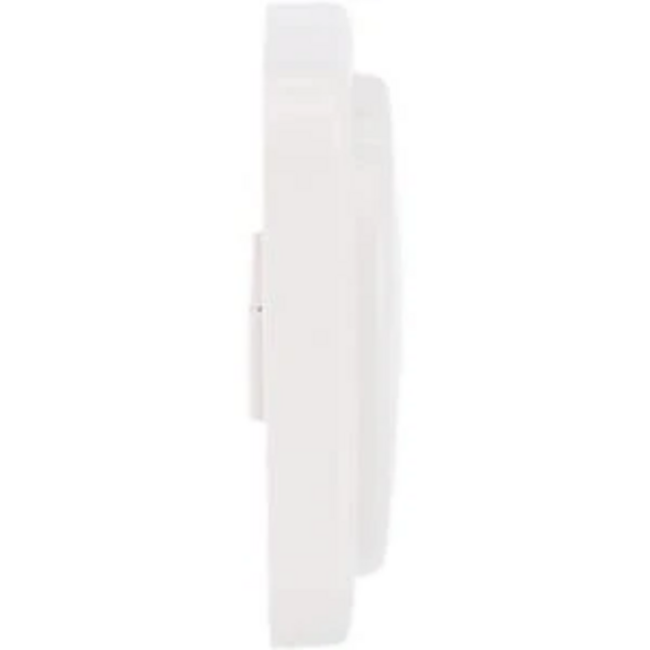 Dimmer knob including insert for Busch-Jaeger Reflex SI faceplate – Suitable for all our wall dimmers – Alpine white