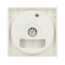 Dimmer knob including insert for Gira Standard 55 faceplate – Suitable for all our wall dimmers – Pure white matt