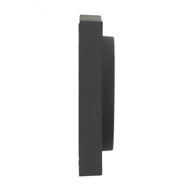 Dimmer knob including insert for Gira System 55 faceplate – Suitable for all our wall dimmers – Matte black