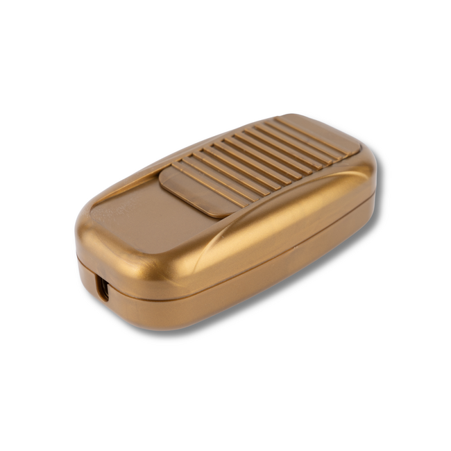 Tradim floor dimmer 230V gold 1-100W/VA for LED, halogen and incandescent lamps