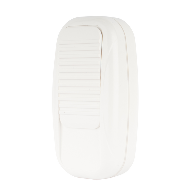 Tradim 230V floor dimmer 1-100W/VA with slide control, suitable for LED, halogen and incandescent lamps in transparent, white, black and gold/bronze