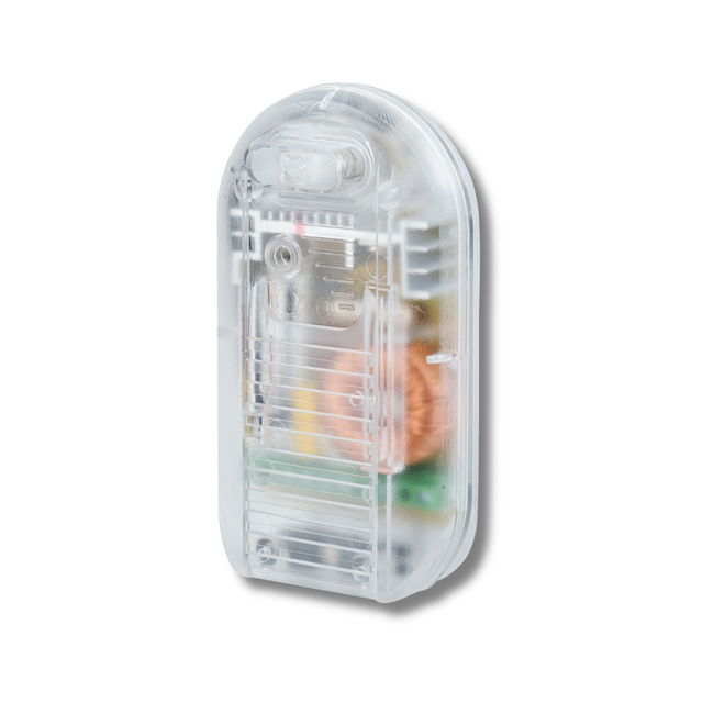 Tradim 12V halogeen vloerdimmer met geïntegreerde transformator 35-150W in transparant of zwart - vervanger voor Kaoyi KFT-15022 en KFT-15022S