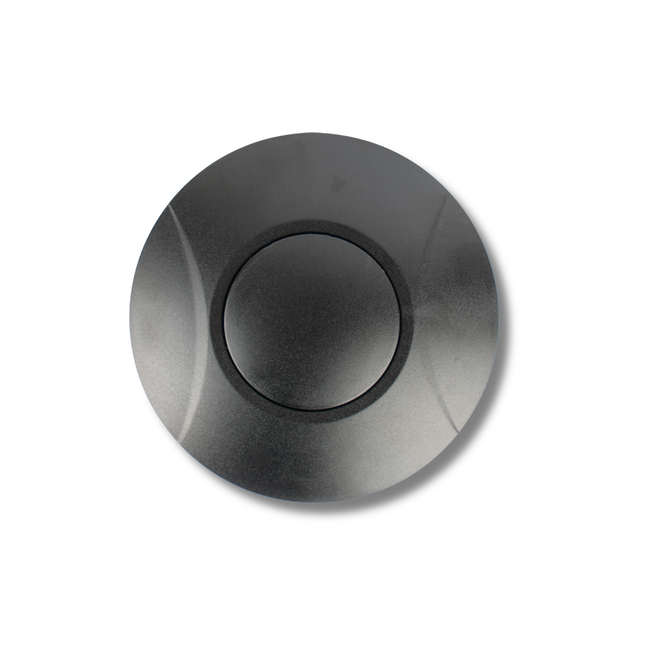 Tradim 230V vloerdimmer met drukknop 1-100W voor led, halogeen, gloeilampen transparant, wit, zwart met of zonder snoer