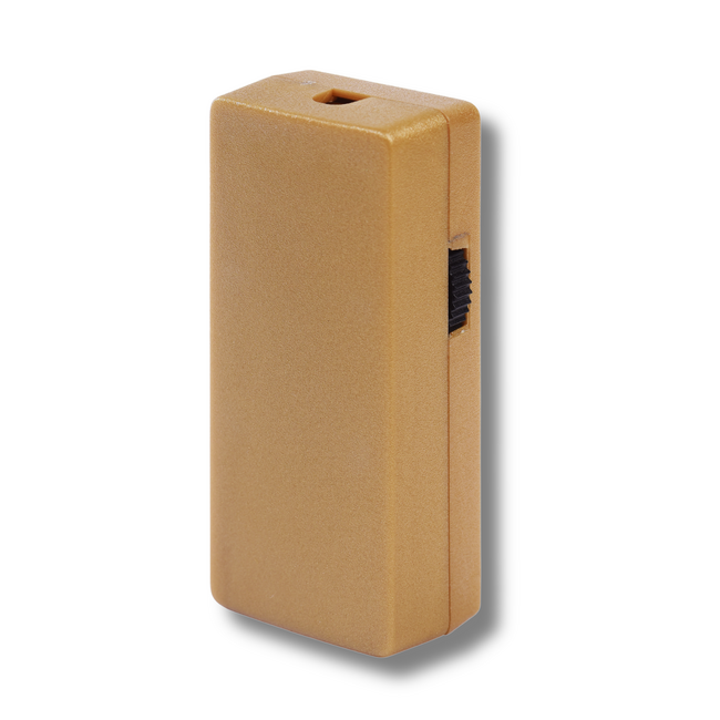 Tradim 230V Schnurdimmer für Halogen und Glühlampen 20-250W/VA mit Drehregler 210x-5 Serie in transparent, weiß, schwarz, gold/bronze und silber