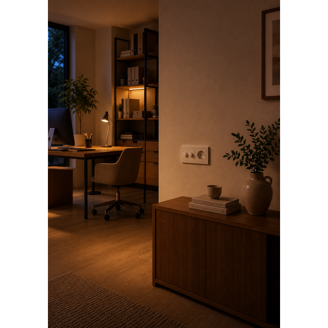 2496 Digitaler Duo Wanddimmer