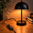 Tradim Schnurdimmer 230V für LED, Halogen und Glühlampen, 2-100W, mit Druckknopf, erhältlich in transparent, weiß und schwarz, mit und ohne Kabel