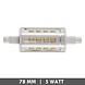 ET48 R7s Röhrenlampe 78mm 5 Watt LED nicht dimmbar ET48 R7s Röhrenlampe 78mm 5 Watt LED nicht dimmbar