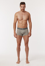 Woody Boxer short - duopack, grijs melange