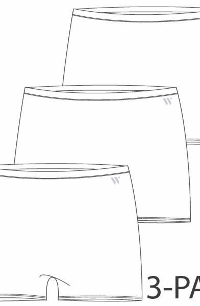 Women bodywear shorts, wit