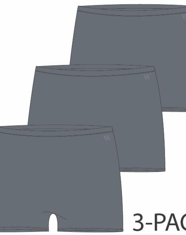 Women bodywear shorts, grey-blue