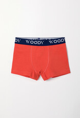 Woody Jongens Boxer, geel-roeste streep + roest