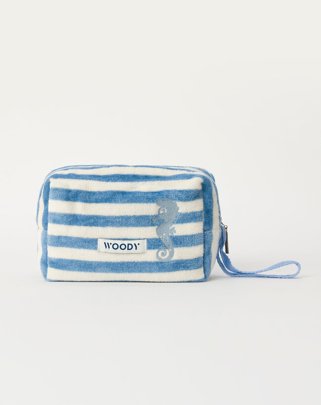 Woody Tas, blauw-witte streep