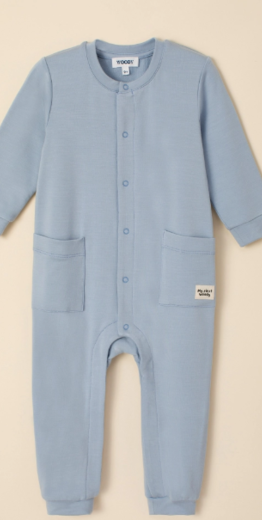 Woody Unisex Onesie, pastelblauw