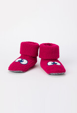 Woody Pantoffels, framboos-rood