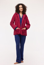 Woody Dames Korte Jas, framboos-rood