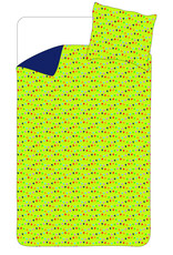 Woody single person duvet and pillowcase - 140x220cm, dino