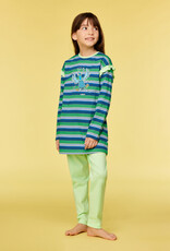 Woody Meisjes-Dames Pyjama, multicolor streep