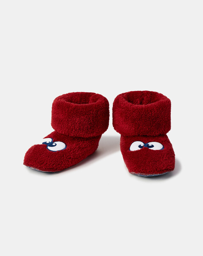Woody Pantoffels, donkerrood