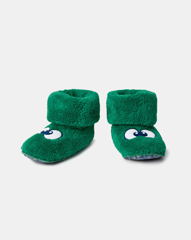 Woody Pantoffels, donkergroen
