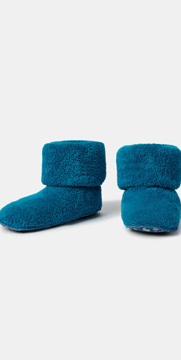 Woody Pantoffels, groenblauw