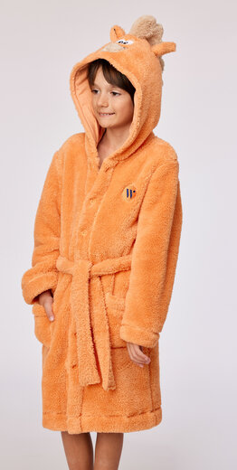 Woody Unisex Kamerjas, zacht oranje