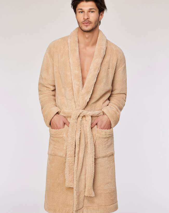 Woody Heren kamerjas, beige