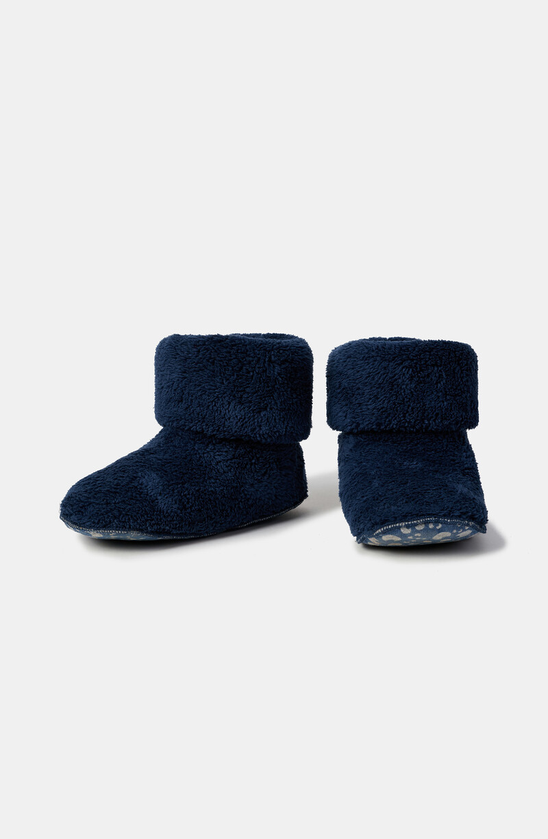 Woody pantoffels, donkerblauw