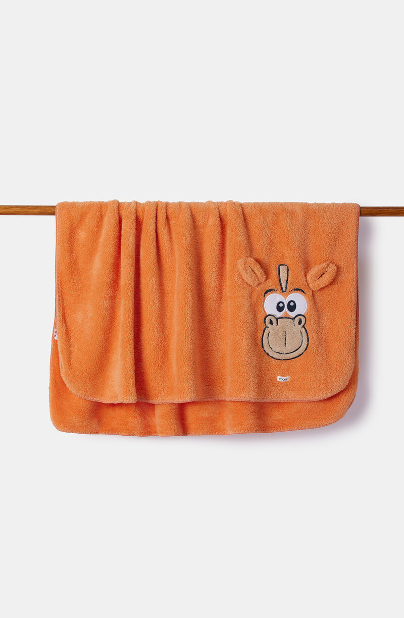 Woody plaid, zacht oranje