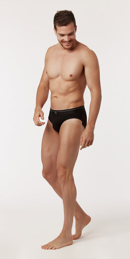 Woody Regular brief, zwart