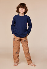 Woody Jongens-Heren Pyjama, donkerblauw