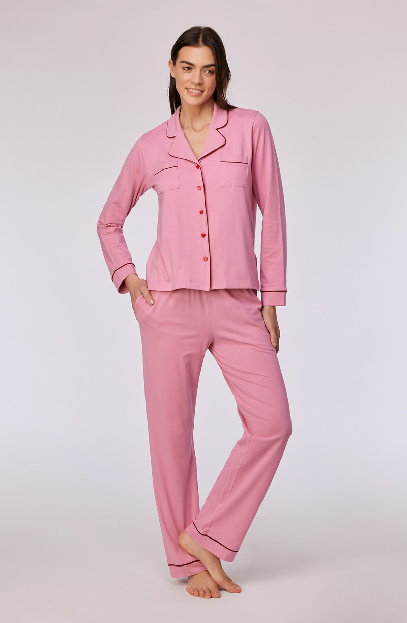 Woody Meisjes-Dames Pyjama, roze