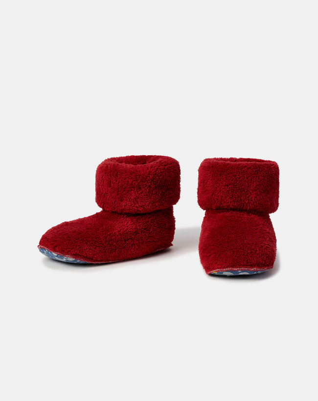 Woody Pantoffels, donkerrood