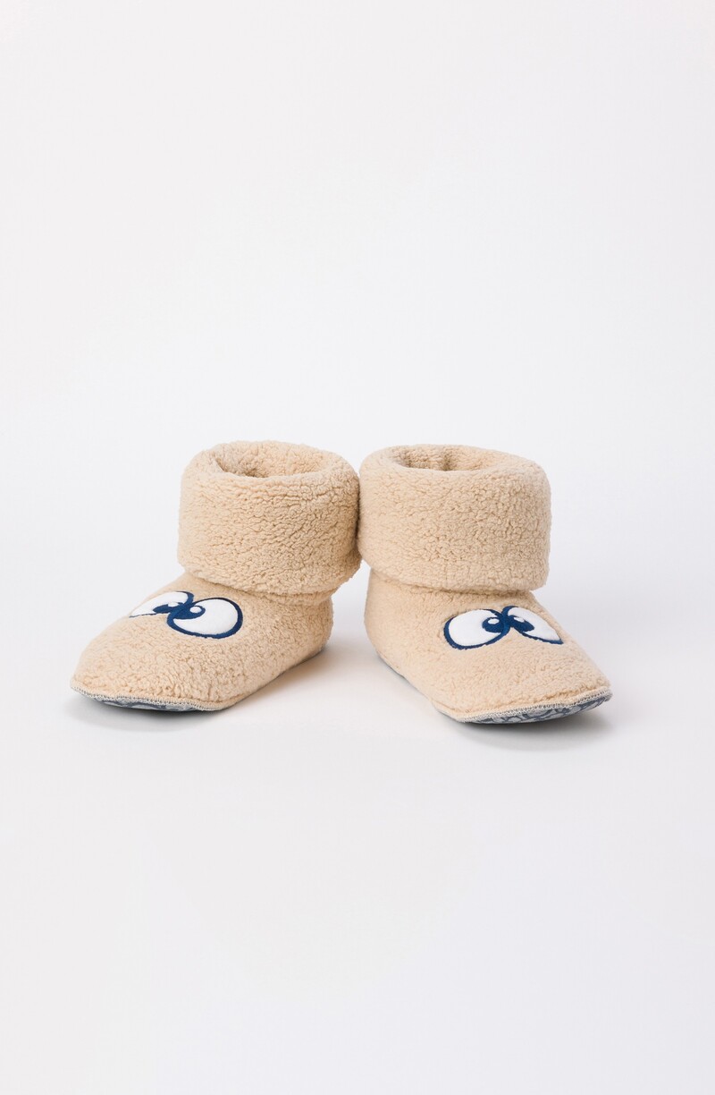 Woody pantoffels, beige