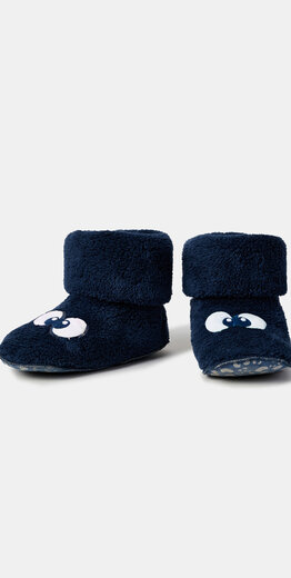 Woody pantoffels, donkerblauw