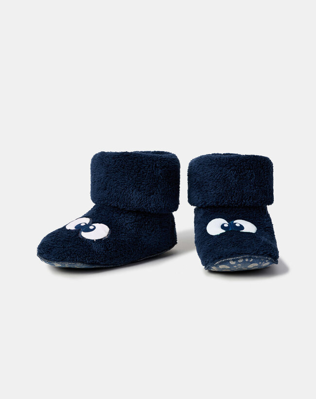 Woody pantoffels, donkerblauw